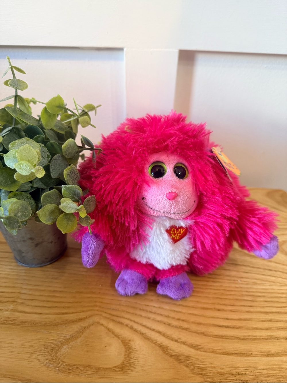 🌿10/$25 • TY Monstaz “Trixie” Pink Plush